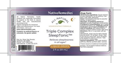 Triple Complex Sleep Tonic (353911 Label 350103 Nr Triple Complex Sleep Tonic)